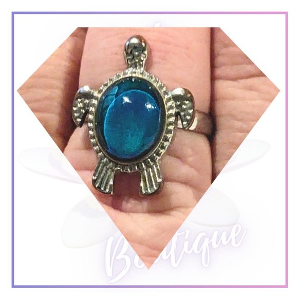 Fun & Elegant Turtle Mood Ring! Girls or Women. - Picture 2 of 12